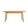 Hanah Home Mesa de Comedor Extensible Santiago Masa Atlantic en Pino Atlántico